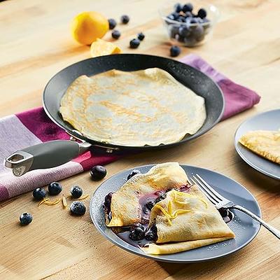 Anolon Advanced Home Hard Anodized Nonstick Crepe Pan, 9.5 Inch - Moonstone  - Yahoo Shopping