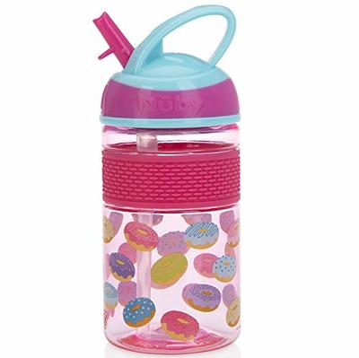 Thirsty Kids FREE STYLE Hard Straw Water Bottle | Kids Bottle with Straw