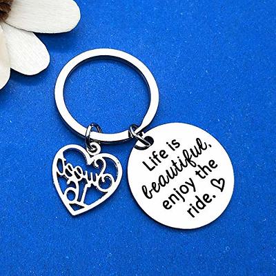 Aizza Beata Personalized Keychain Gifts for Husband Men