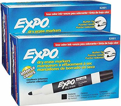 Expo 4pk Dry Erase Markers Ultra Fine Tip Multicolored