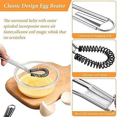 Handheld Electric Coffee Mixer Frother Automatic Milk Beverage Foamer Cream  Whisk Cooking Stirrer Egg Beater With Cover 