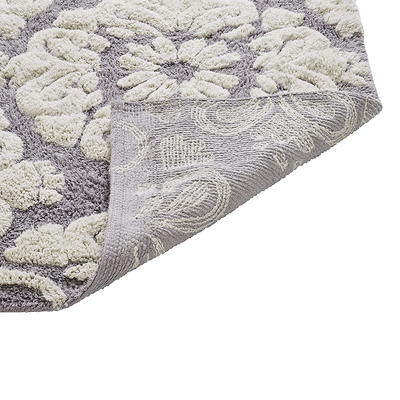 Better Trends Memory Foam Collection Blue 100% Cotton Medallion