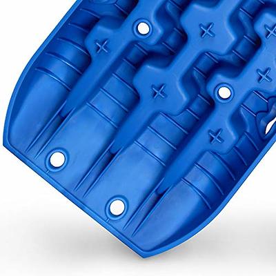 BUNKER INDUST Tire Traction Mats Foldable, Portable Recovery Track Boards  for Off Road 4X4 Snow, Ice, Sand,Emergency Tire Devices for Cars, Trucks