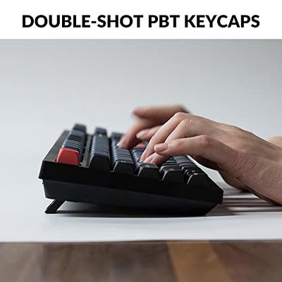 Keychron K2 Pro QMK/VIA Wireless Mechanical Keyboard, Hot-Swappable K Pro  Blue Switch with 75% Layout Custom Programmable Macro, RGB Backlight, PBT