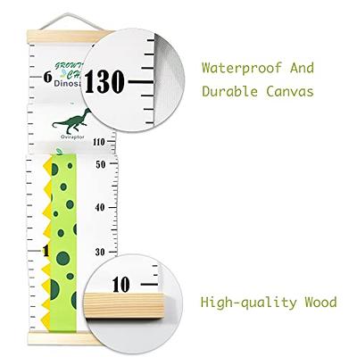 Baby Height Measure Ruler With Cute Cartoon Print Wooden Kids