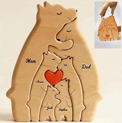 Wooden Jigsaw Sculptures