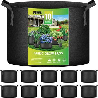 VIVOSUN Tumbling Composter Dual Rotating Batch Compost Bin with 5-Pack 5  Gallon Grow Bags, 43 Gallon Black Composter, Heavy Duty 300G Thickened  Nonwoven Plant Fabric Pots - Yahoo Shopping