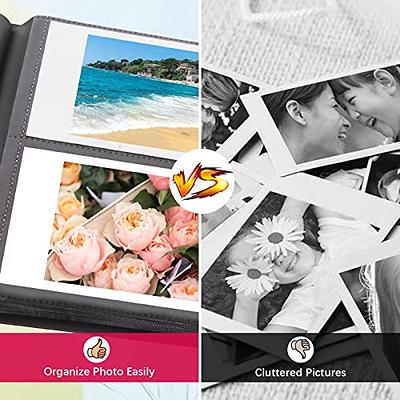 Fintie Photo Album for Fujifilm Instax Wide 300, Polaroid OneStep 2-64  Pockets for Polaroid POP Camera 