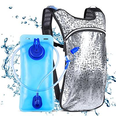 Hydration Pack Backpack - 2L Water Bladder - Magic Mushroom