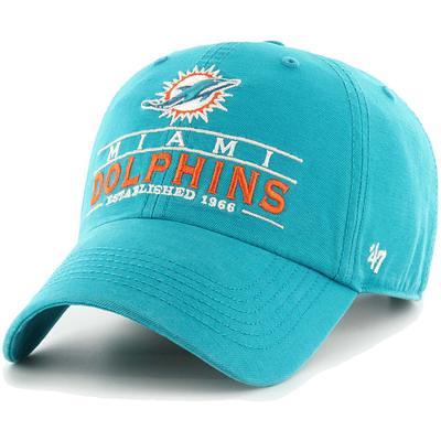 Men's Fanatics Branded Aqua/White Miami Marlins Core Structured Trucker  Snapback Hat