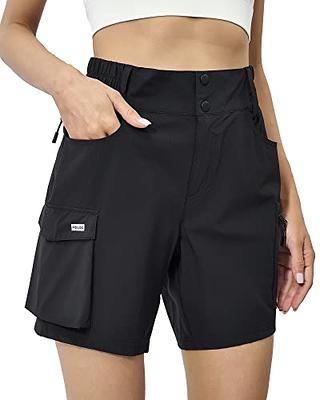 OCHENTA Boys' Quick Dry Cargo Hiking Shorts Elastic Waist for Kids