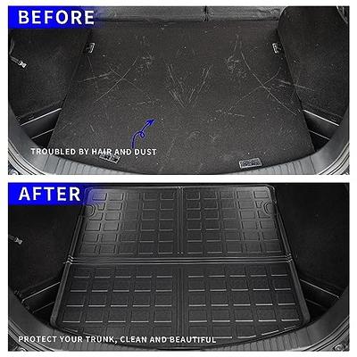 Thinzyou Floor Mats Compatible with 2023 2024 Mazda CX5 Trunk Mat Cargo Liner TPE All Weather Back Seat Cover Protector 2023 CX-5 Accessories (Trunk