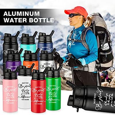 16 PCS 20Oz Aluminum Water Bottle Bulk Multicolor Reusable Sports Bott