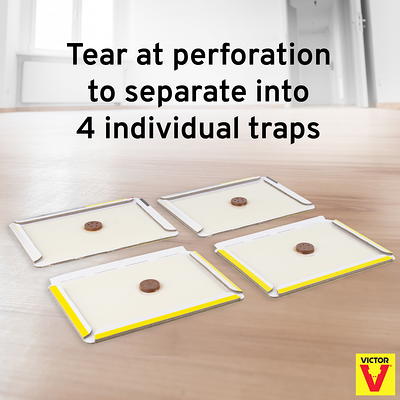 Victor Easy Set Mouse Trap Pre-Baited 4 Count, 12 Pack