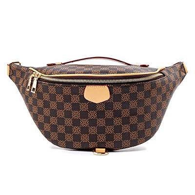 Belt Bag for Women Fashion Crossbody Fanny Packs Causal Waist Hip Bum Bag  Leather Chest Daypack Purses Travel Pouch Sling Backpack Bag