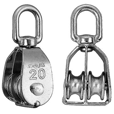 1 Lifting Crane Swivel Hook Pulley Block Hanging Wire Towing