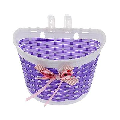 Small Lilac Dot Storage Basket