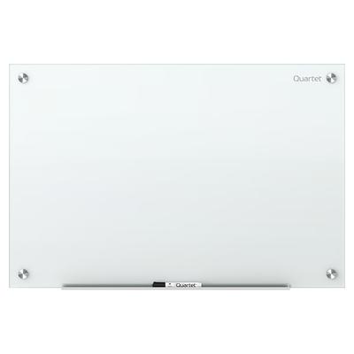 Infinity Glass Dry Erase Board, Magnetic, 48x36, White - Quartet