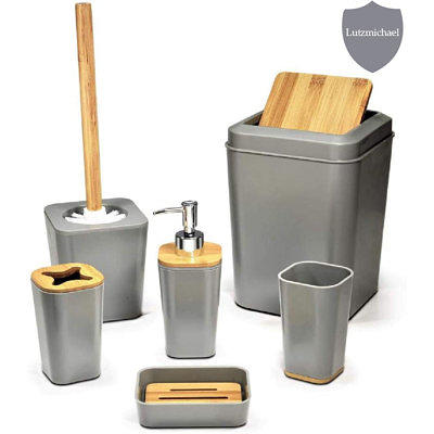 4 Piece Bathroom Accessory Set - Yahoo Shopping