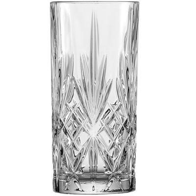 Acopa 15 oz. Stemmed Iced Tea Glass - 12/Case