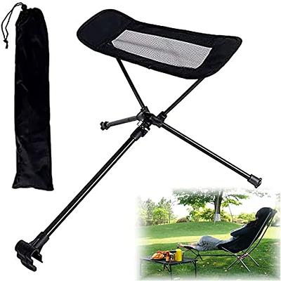 Portable Folding Chair Footrest Aluminum Alloy Folding Hiking