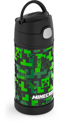 Thermos Kids Stainless Steel Vacuum Insulated Funtainer Straw Bottle,  Minecraft, 12 fl oz - Yahoo Shopping