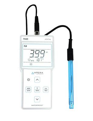 2-in-1 Combo pH & Temperature Meter Water Quality Tester Replaceable BNC pH  Electrode for Aquariums Hydroponics Tanks Aquaculture Laboratory