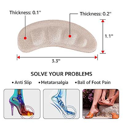 Amazon.com: Dr. Scholl's Love Your Heels & Wedges Ball of Foot Cushions,  All-Day Comfort for High Heels, Relieve & Prevent Shoe Discomfort, No  Sliding Stopper Pads, 1 Pair : Health & Household