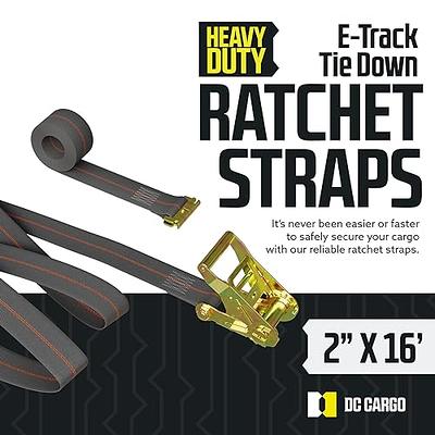 VEVOR Ratchet Tie Down Straps (4PK), 5000 lb Break Strength