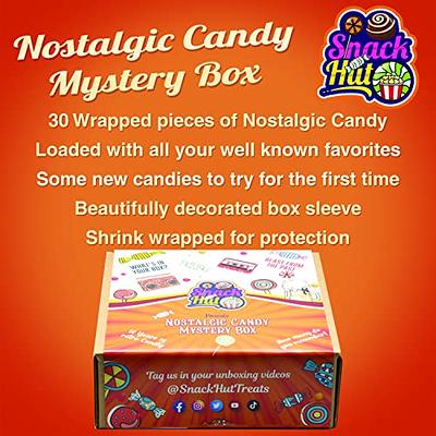 Snack Hut Retro Candy Gift Box - Vintage Candy Box - Nostalgic