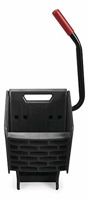 Rubbermaid Commercial WaveBrake Side-Press Wringer/Bucket Combo 35 qt Black