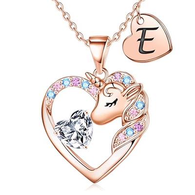 STORUP Unicorn Necklace for Girls - Unicorn Gifts for Girls