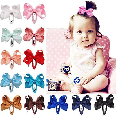 Satin Bowknot Hair Clips Accessories for Women Girls Toddlers Hair  Barrettes for Teens Kids Ribbon Hair Bow Clips for Girls Bow Claw Clip  Hairpins 3