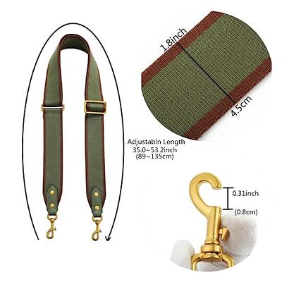 GOXTECH Purse Strap Replacement Crossbody Handbag Stripe Wide Adjustable (Olive  Green-Shoulder Strap) - Yahoo Shopping