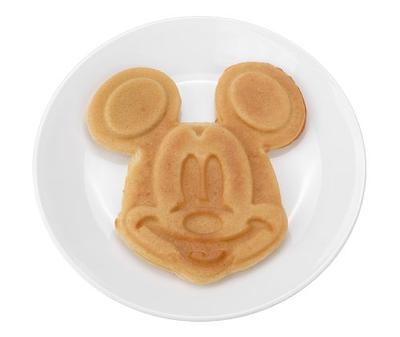 Disney Silver Mickey Mouse Double Flip Waffle Maker