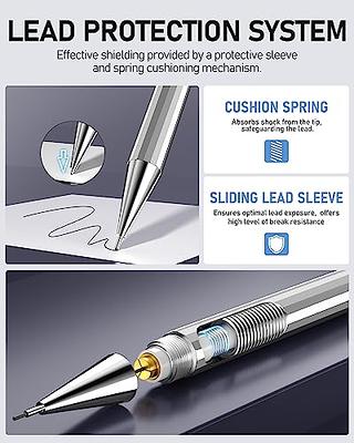 9PCS Art Mechanical Pencils Set in Case 3PCS Metal Drafting Pencil Lead  Pencil
