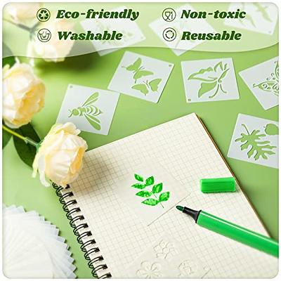  100 Pcs Stencils for Painting on Wood Reusable