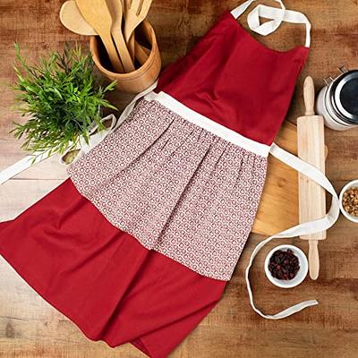  HOJADA Mini Apron Clothing for Doll Christmas Elf Doll