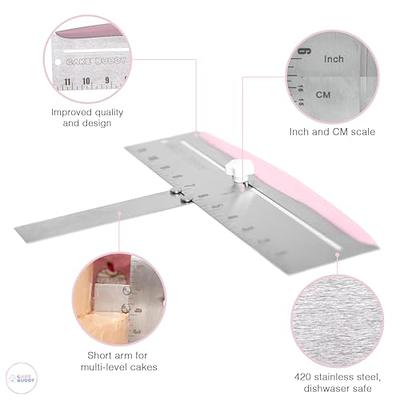 P&P CHEF 153Pcs Cake Baking Pan Set Decorating Supplies Kit, Stainless  Steel 4/6/8/9.5 Inch Cake Pans with Icing Tips Tools, Parchment Papers,  Whisk