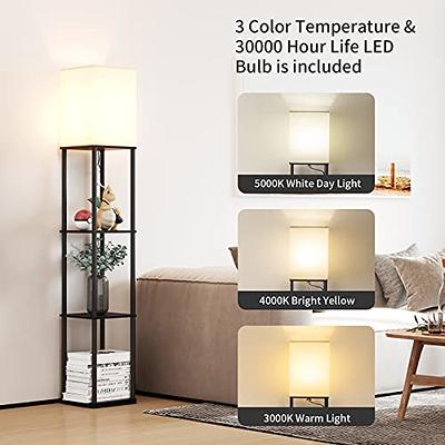 Ambimall Floor Lamps for Living Room, Modern Floor Lamp with Remote Control  and