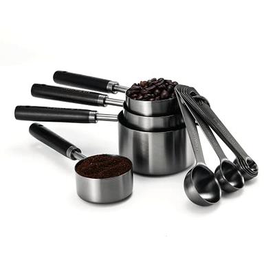 Farberware Professional 10-piece Plastic Measuring-cup and Spoon Set in  Black