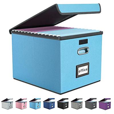 Huolewa Upgraded Portable File Organizer Box Office Document