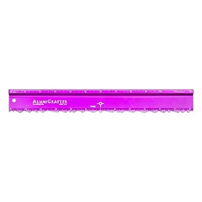 HARFINGTON Stainless Steel Ruler 24 Inch 60cm Metric English Ruler