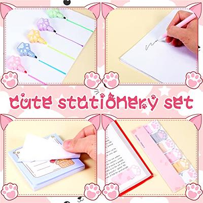  ITAWIXS Cute Stationery Set With Pen Case, Cute Pens