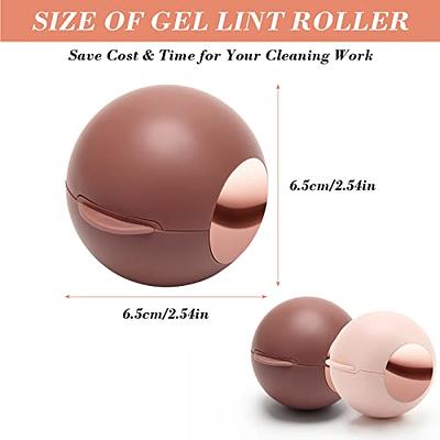 Coldairsoap 2pcs Washable Reusable Lint Roller Ball for Pet Hair, Travel  Size Gel Lint Roller for Hair Remover, Clothes, Furniture, Carpet, Sticky  Cleaner - Yahoo Shopping