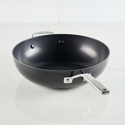 Anolon Advanced Home Hard Anodized Nonstick Deep Frying Pan/Skillet with Lid,  12 Inch, Onyx - Yahoo Shopping