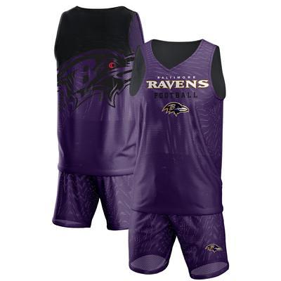 Baltimore Ravens Girls Youth 2-Piece Cheerleader Set - Purple