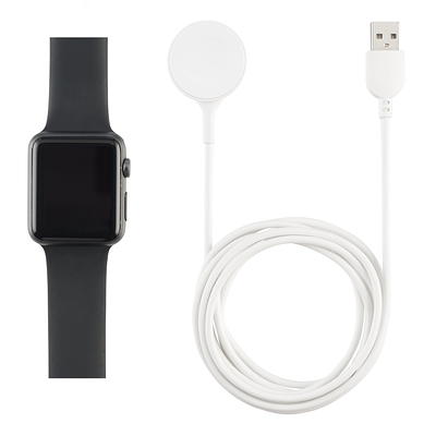 Onn. 6FT Smart Watch Charger for Apple Watch Compatible with All