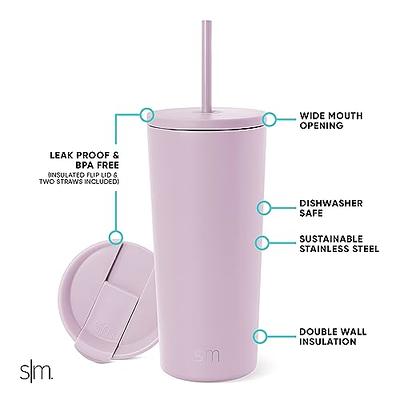 Simple Modern 20 oz Classic Tumbler with Straw & Flip Lid - 18/8