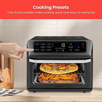Chefman Toast-Air Touch Air Fryer Toaster Oven Combo, 4-In-1 Black  Convection Oven Countertop, Cook a 10-In Pizza, 4 Slices of Toast, Air Fry,  Bake, Air Broil, Dehydrate, 21 Qt - Yahoo Shopping